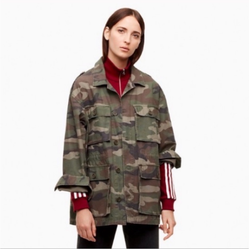 TNA CAMO JACKET NWOT - Picture 4 of 11